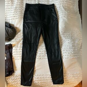 Express Skinny Super High Rise Shine Jeans